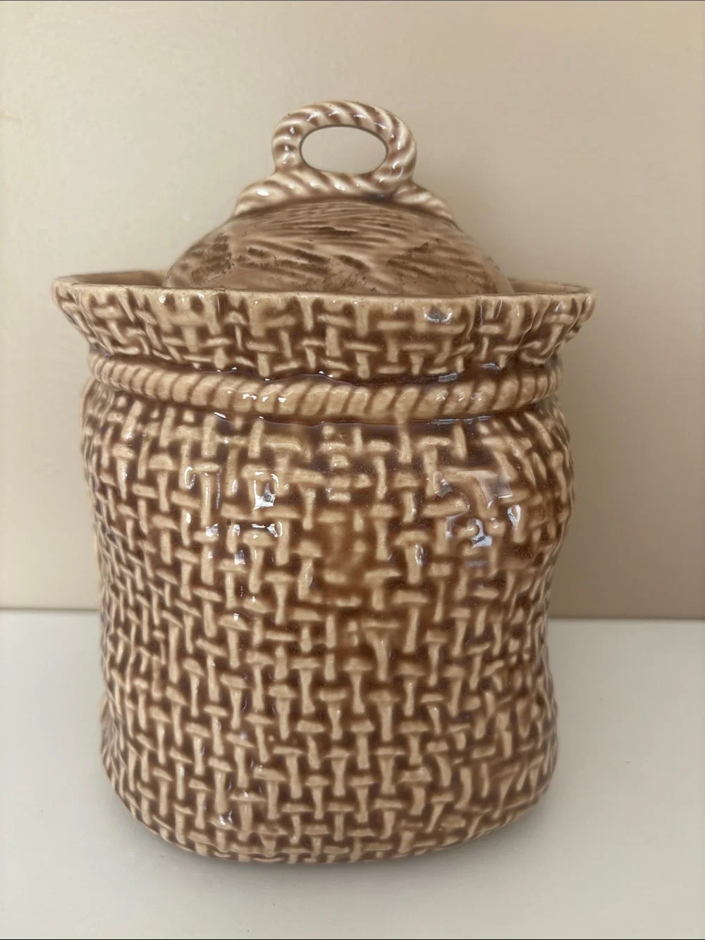 Vintage McCoy Pottery Canister